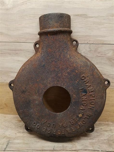 Vintage Old Blacksmith Champion Blower & Forge Parts Antique Housing ...