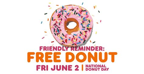 Don’t Forget National Donut Day: Dunkin’® Offering FREE Donuts With ...