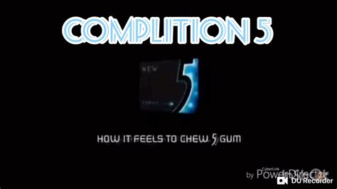 How It Feels To Chew 5 Gum Compilation 5 Youtube