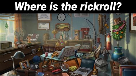 Find The Hidden Rickroll Game Part 1 Youtube