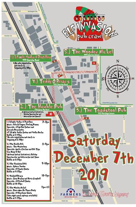 elf invasion pub crawl