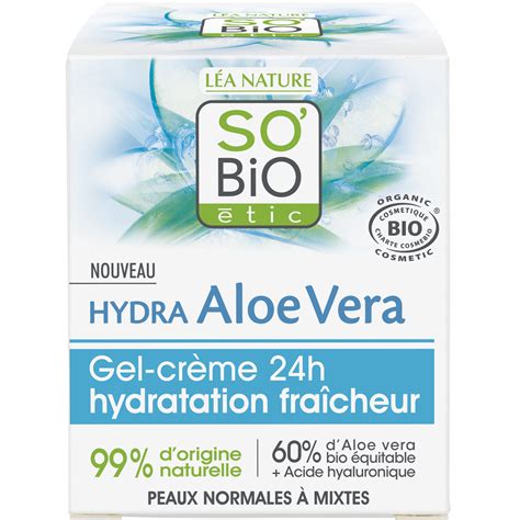 So Bio Etic Gel Cr Me Hydra Aloe Vera So Bio Lea Nature