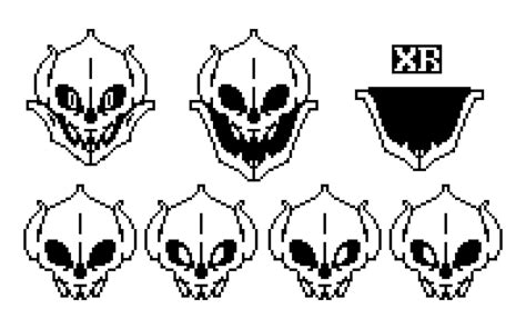 Sans Gaster Blaster Sprite By Imxr24 Old By Imxr24 On Deviantart