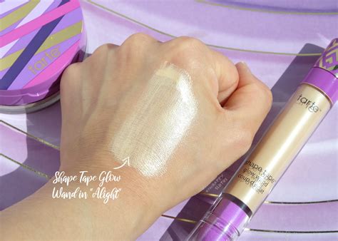 Tarte Shape Tape Glow Wand Glow Powder And Setting Powder Review And Swatches Laptrinhx News