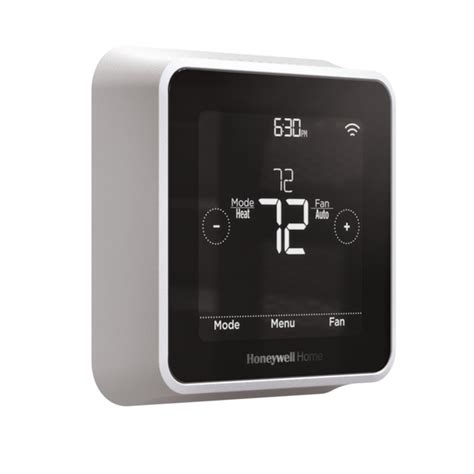 Honeywell Home Blackwhite Smart Thermostat With Wi Fi Compatibility In The Smart Thermostats