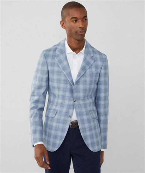 Hackett Stretch Check Blazer