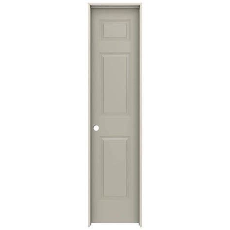 JELD WEN 18 In X 80 In Colonist Desert Sand Painted Right Hand Smooth