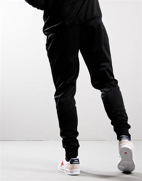 Ellesse Bertoni Track Pants Black Terraces Menswear