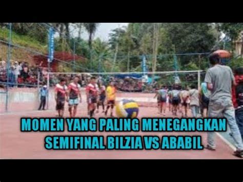 Momen Yang Paling Menegangkan D Semi Final Bilzia Vs ABABIL New Tarkam