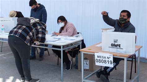 Cinco Claves Que Deja La Votación Presidencial De Perú