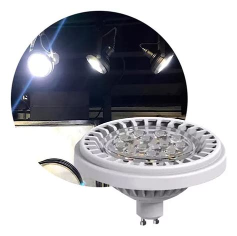 Lampara Ar111 Led Gu10 Potencia 12w Blanco Neutro Mercado Libre