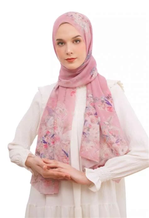 Hijab Geometris Dengan Motif Abstrak Yang Menarik Desain Id