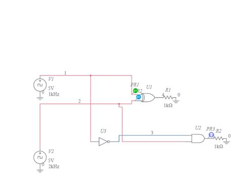 Half Subtractor Multisim Live