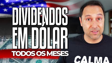 DIVIDENDOS Como ganhar dinheiro em DÓLAR investimentos no exterior