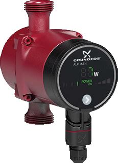 Grundfos Alpha Circulatiepomp Medium Gekoeld ALPHA1 20 40 N 150