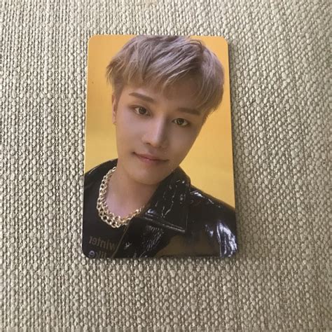 Photocard Nct Taeil Taeyong Pc Nct Past Future Departure Ace