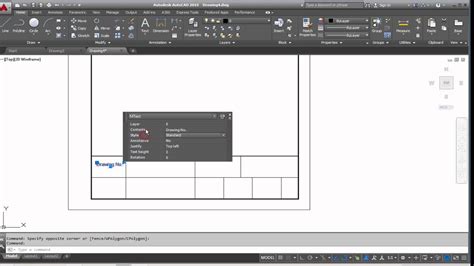 How To Create A Layout Template In Autocad - Design Talk