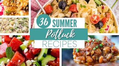 36 Summer Potluck Recipes To Feed A Crowd Budgeting For Bliss