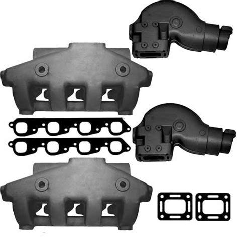 Marine Exhaust Manifold Riser Kit Crusader Xl Series 454 7 4l 502 8 2l 496 8 1l [bpibbxl