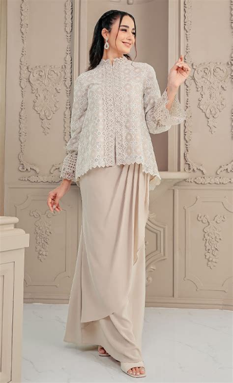 LEBARAN 2024 Eryna Kurung In Nude AINAHARIZ KUALA LUMPUR