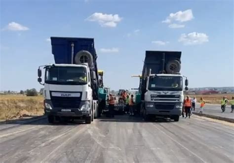 Lucrările la Autostradă pe Lotul 5 Pitești Curtea de Argeș au ajuns