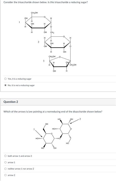 Solved Consider the trisaccharide shown below. Is this | Chegg.com