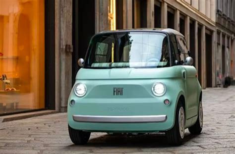 Presentata la nuova Fiat Topolino c è anche l optional per farsi la doccia