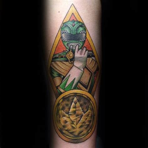 Power Rangers Tattoo Designs For Men Superpower Ink Ideas