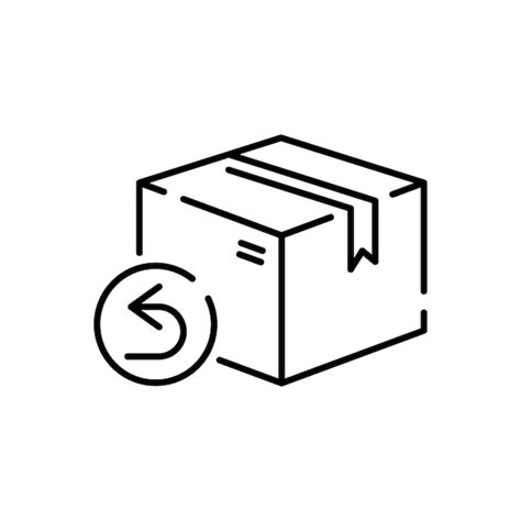 Premium Vector Logistics And Shipping Box Line Icons Delivery Cargo