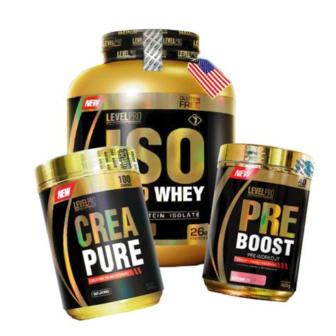 Iso Gold Creapure Pre Boost Level Pro Peruvian Nutrition