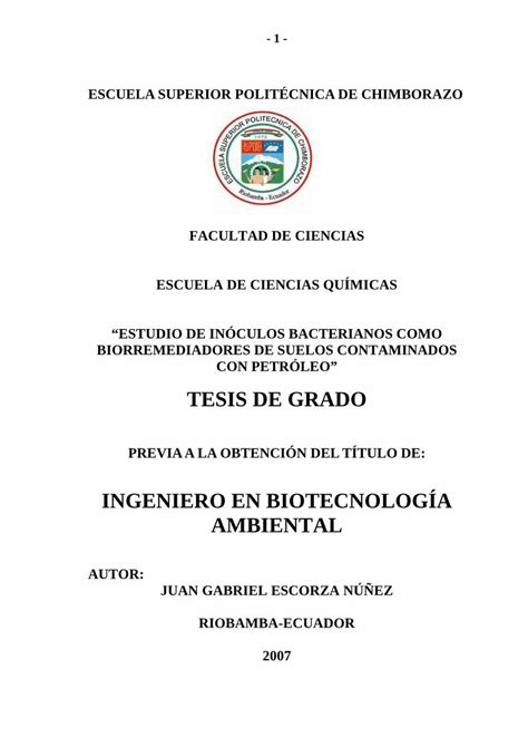 PDF TESIS DE GRADO INGENIERO EN BIOTECNOLOGÍA dspace espoch edu ec