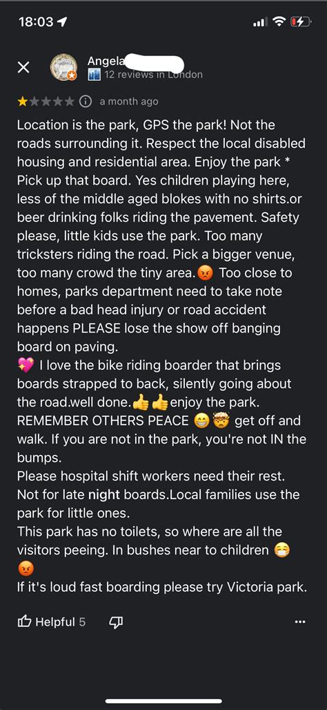 Karen Reviewing A Skatepark In London R Fuckyoukaren Karen Know