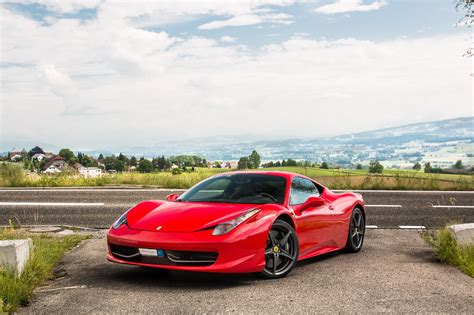 Ferrari 458 Italia HD Red Car Supercar Ferrari Sport Car Ferrari