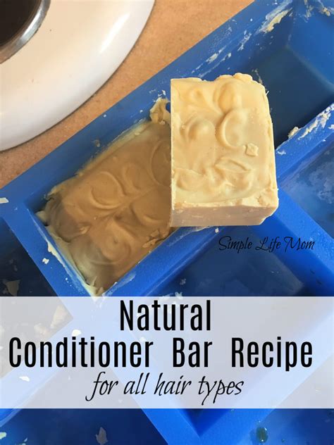 Conditioner Bar Recipe for All Hair Types - Simple Life Mom