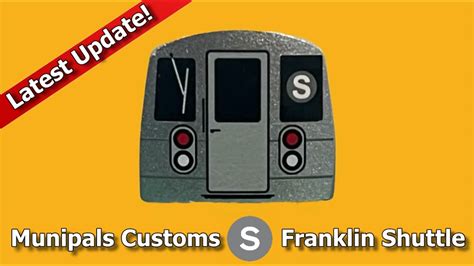 Munipals MTA Customs R68 Franklin Ave Shuttle Train Creation Update