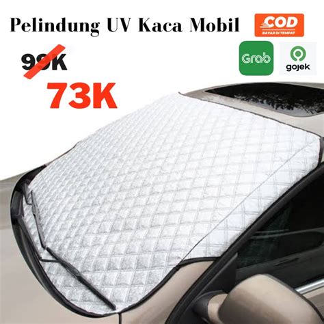 Jual Medan Pelindung Kaca Mobil Matahari Uv Sun Shield Dashboard Anti