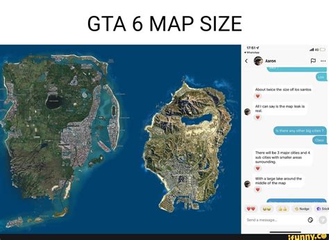 GTA 6 MAP SIZE About twice the size of los santos Alll can say is the