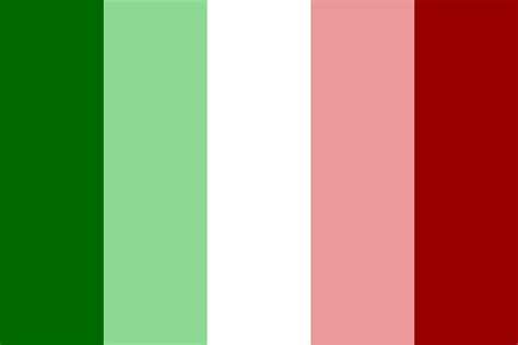 National Flag Italy Color Palette