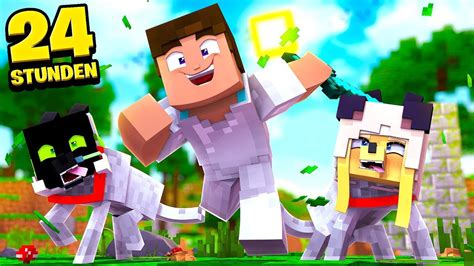 24 STUNDEN Als HAUSTIER LEBEN Minecraft Deutsch HD YouTube