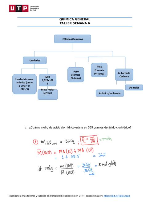 Ejercicios Resueltos De Moles De Quimica General Repaso Para Examen