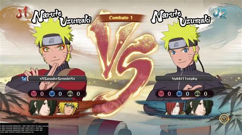 Naruto Shippuden Ultimate Ninja Storm 4 Me Enfrento A Mejor Jugador