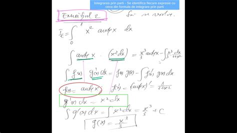 17 05 2023 Integralele Definite Integrarea Prin Parti Youtube