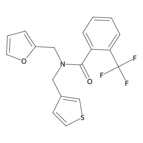 Buy N Furan Ylmethyl N Thiophen Ylmethyl Trifluoromethyl