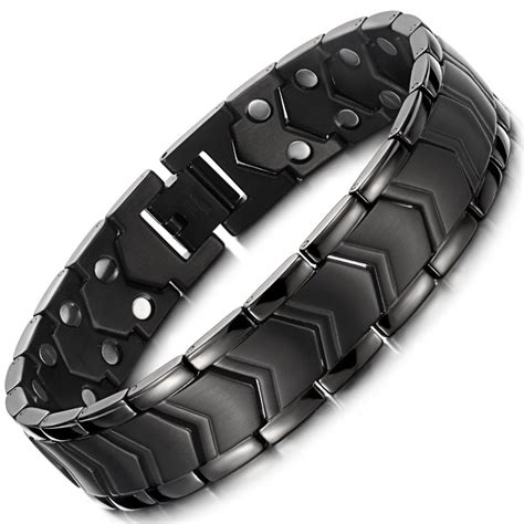 Powerful Ultra Strength Mens Magnetic Therapy Bracelets Rainso Jewelry