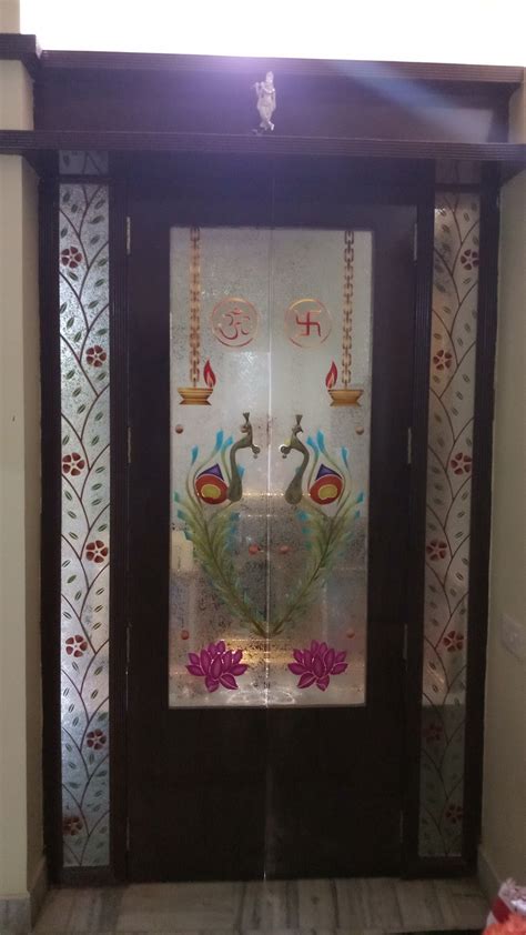 Decorative Glass Door Design