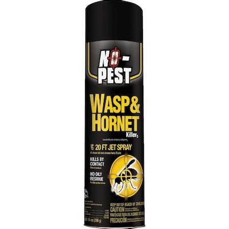 No Pest Oz Liquid Aerosol Spray Wasp Hornet Killer Hg Zoro