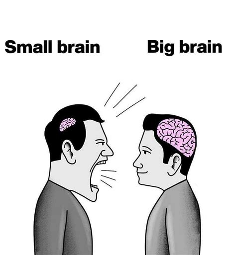 Big Brain Meme Discover More Interesting Angry Big Brain Brain Human