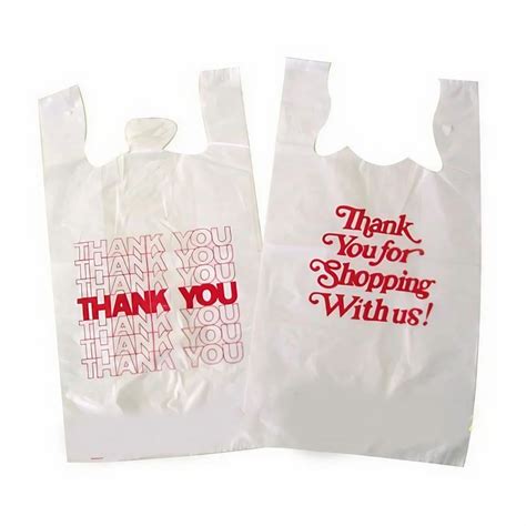 White Flexo Printed Plastic Bag For Shopping Capacity Kg At Rs