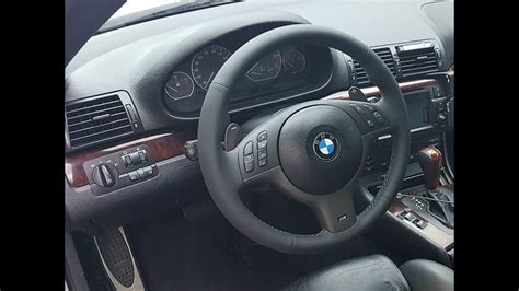 DIY BMW E46 SMG PADDLE SHIFTERS INSTALL ON STEPTRONIC YouTube