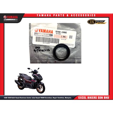 CRANKSHAFT OIL SEAL YAMAHA NVX155 93102 24802 Shopee Malaysia